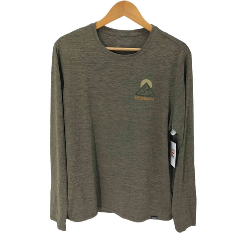 パタゴニア patagonia メンズ・ロングスリーブ・キャプリーン・クール・デイリー・グラフィック・シャツ メンズ JPN:M