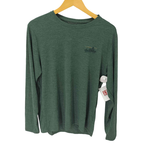 パタゴニア patagonia メンズ・ロングスリーブ・キャプリーン・クール・デイリー・グラフィック・シャツ メンズ JPN:M