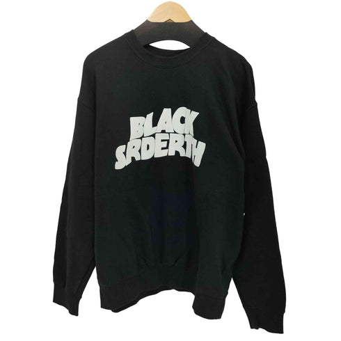 BLACK SRDERTH 発泡プリント クルーネックスウェット メンズ JPN:XXL