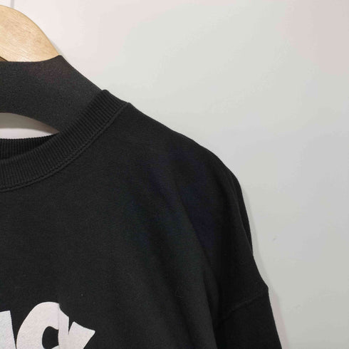 BLACK SRDERTH 発泡プリント クルーネックスウェット メンズ JPN:XXL