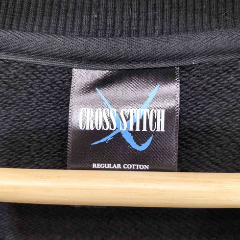 BLACK SRDERTH 発泡プリント クルーネックスウェット メンズ JPN:XXL