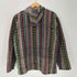 Indian Raster Short Baja hoodie Mexican Parka インド綿 コットン 総柄 ネイティブ ラスター メキシカン スキッパー アノラック ショート フーディー パーカー 短丈 メンズ import:M