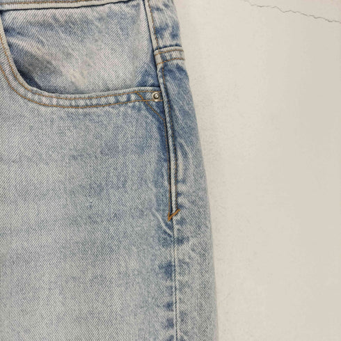 ザラ ZARA TRF ミッドライズワイドレッグデニムパンツ レディース 28