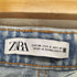 ザラ ZARA TRF ミッドライズワイドレッグデニムパンツ レディース 28