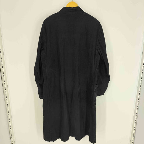 バッカーズ Backers カドゥケウス US 刺繍 ショールカラー 細畝 コーデュロイ コート メンズ