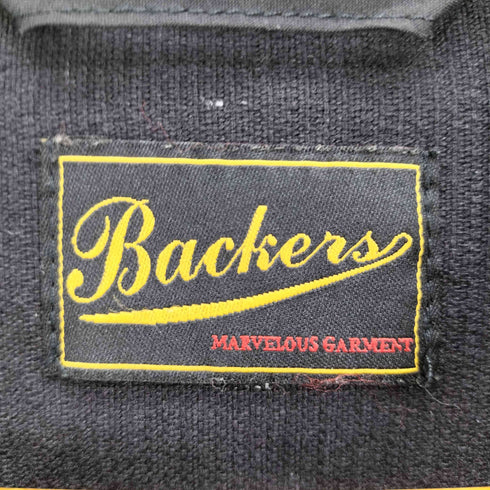 バッカーズ Backers カドゥケウス US 刺繍 ショールカラー 細畝 コーデュロイ コート メンズ