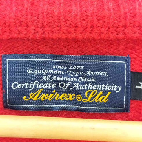 アヴィレックス AVIREX Vネックニット メンズ JPN:L