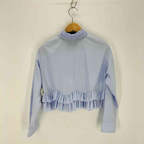 リリアンカラット LILLIAN CARAT フリルペプラムシャツ レディース JPN:2