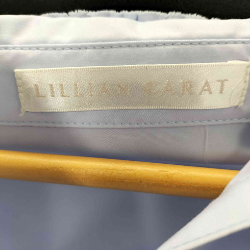 リリアンカラット LILLIAN CARAT フリルペプラムシャツ レディース JPN:2