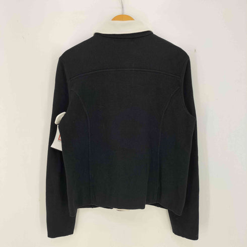 ローレンラルフローレン LAUREN RALPH LAUREN スウェット地 ダブルライダースジャケット レディース import:XL