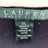 ローレンラルフローレン LAUREN RALPH LAUREN スウェット地 ダブルライダースジャケット レディース import:XL