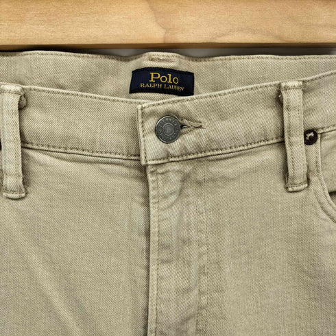 ポロラルフローレン POLO RALPH LAUREN 5ポケット スリム ストレート カラー デニム パンツ メンズ 34×30