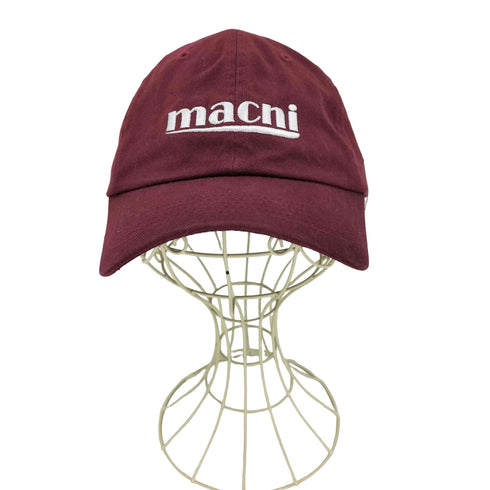 MACNI シグネチャーロゴボールキャップ レディース