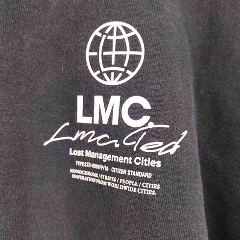 エルエムシー LMC 両面プリントクルーネックスウェット レディース import:S