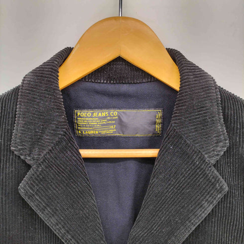 ポロジーンズカンパニーラルフローレン POLO JEANS COMPANY RALPH LAUREN 90-00S ハンティングポケット 太畝コーデュロイ テーラードジャケット ハンティングジャケット メンズ