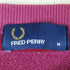 フレッドペリー FRED PERRY 別注 ロゴ切り替えスウェットクルー メンズ import:M