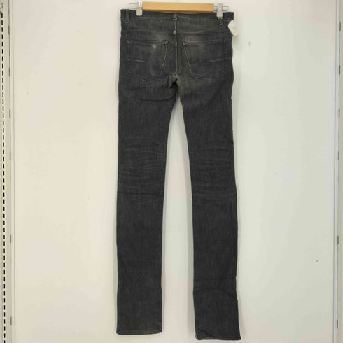 ディオールオム Dior HOMME 06AW エディ期 フライボタン ストレッチスキニーデニムパンツ レディース UK:28-29