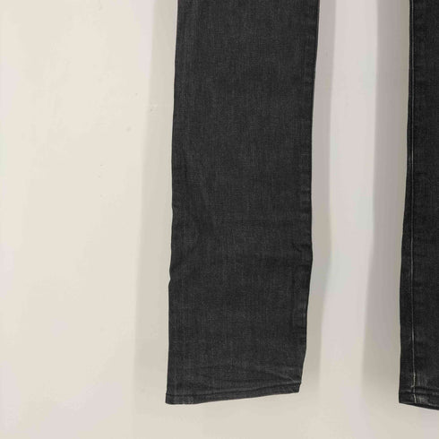 ディオールオム Dior HOMME 06AW エディ期 フライボタン ストレッチスキニーデニムパンツ レディース UK:28-29