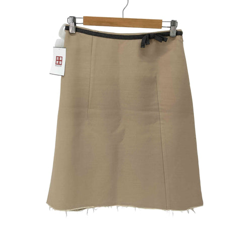 マルニ MARNI リボンデザイン フレアスカート レディース 40