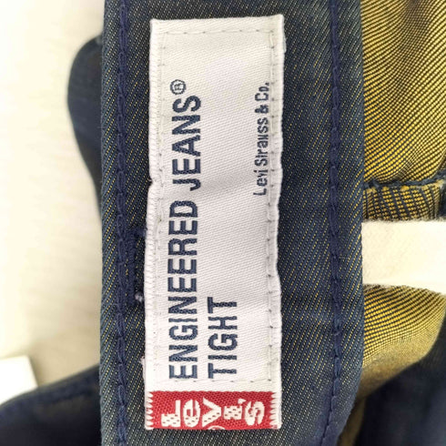 リーバイス Levis 00s 00年製 ENGINEERED JEANS TIGHT 初期型 片ポケ立体裁断 玉虫色 タイトパンツ メンズ w30