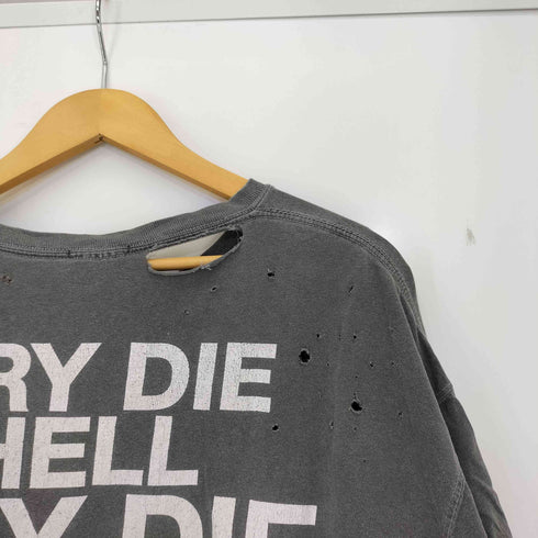 アザストーキョー AZS TOKYO ダメージ加工 SAD BOY Tシャツ メンズ JPN:3