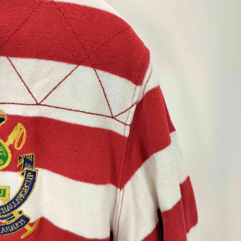 ポロバイラルフローレン Polo by RALPH LAUREN 90s CUSTOM FIT MERCER 刺繍 ナンバリングラガーシャツ メンズ JPN:L