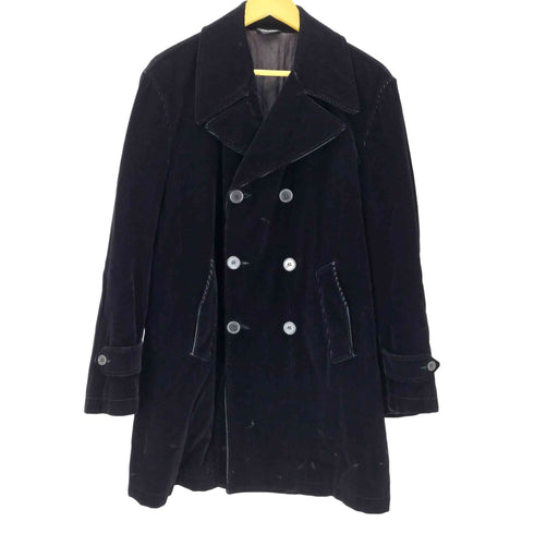 Chajal Corduroy Double Chester Coat イタリア製 ユーロ 裏地キルティング ダブルブレスト コーデュロイ コーズ ハーフ チェスター コート メンズ