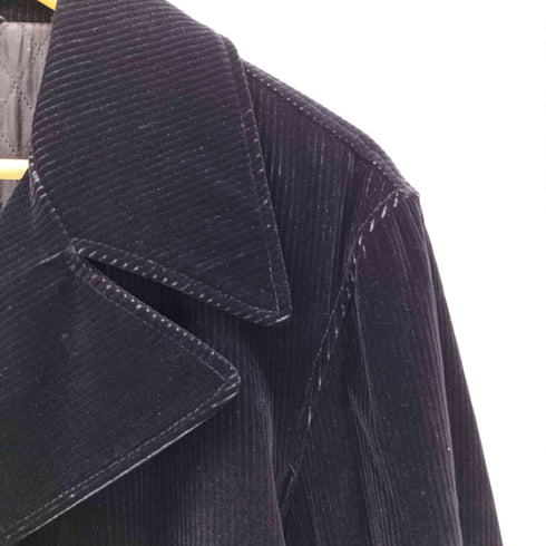 Chajal Corduroy Double Chester Coat イタリア製 ユーロ 裏地キルティング ダブルブレスト コーデュロイ コーズ ハーフ チェスター コート メンズ