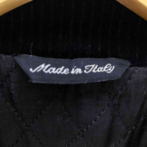 Chajal Corduroy Double Chester Coat イタリア製 ユーロ 裏地キルティング ダブルブレスト コーデュロイ コーズ ハーフ チェスター コート メンズ