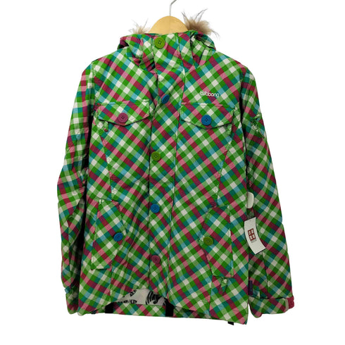 ビラボン BILLABONG チェック柄スノボウェア レディース import:M