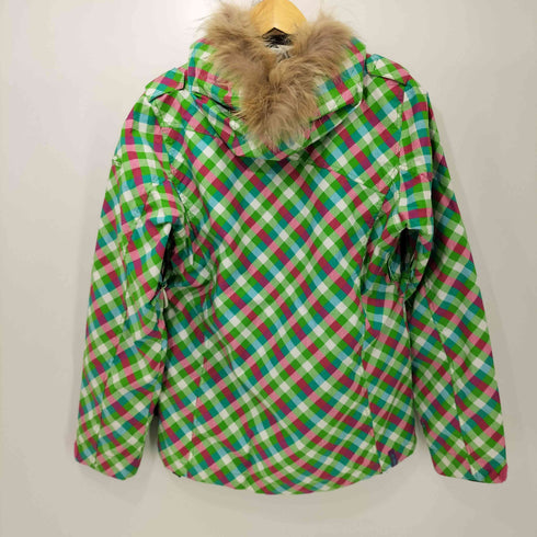 ビラボン BILLABONG チェック柄スノボウェア レディース import:M