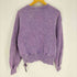 メゾンスペシャル MAISON SPECIAL 23AW Side Zip Pigment Crew Neck Sweat サイドジップ ピグメント クルーネック スウェット トレーナー レディース FREE