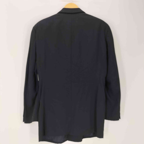 ジョルジオアルマーニ Giorgio Armani Striped double tailored jacket イタリア製 ウール シルク ナイロン ストライプ ダブルブレスト テーラードジャケット メンズ EUR:46