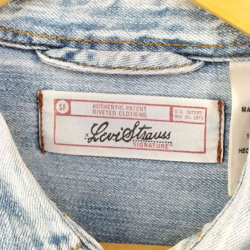リーバイス Levis 00S SIGNATURE デニムシャツ メンズ import:L