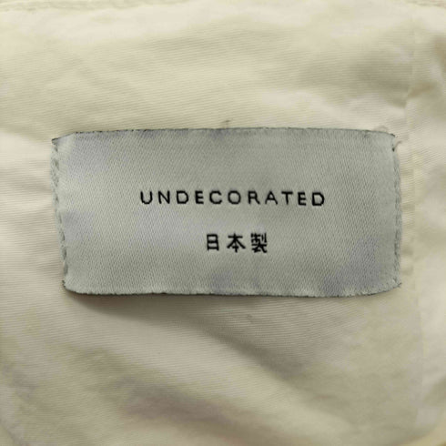 アンデコレイテッド undecorated 23SS Recycle Nylon Twisted Pants リサイクル ナイロン ツイステッド カーゴ パンツ レディース JPN:0