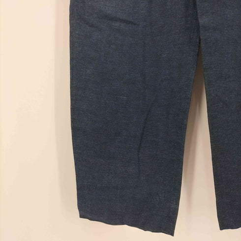 ヒルトン HILTON イタリア製 コットンリネン 2タックスラックス メンズ JPN:48