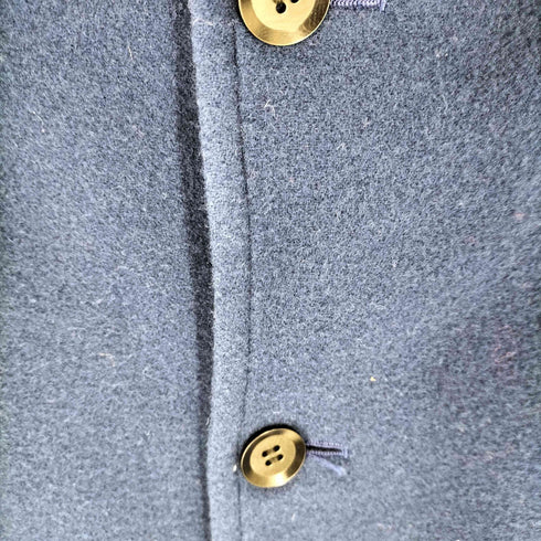 ワイズ Ys ナイロン混 ドルマンスリーブ ウールステンカラーコート メンズ JPN:2