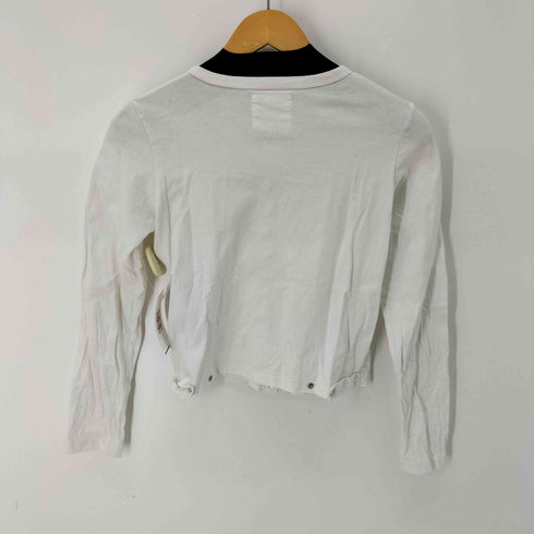 アニエスベー agnes b. Pour CARDIGAN PRESSIONS Jersey カットソー生地 カーディガン プレッション レディース import:S