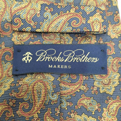 ブルックスブラザーズ BROOKS BROTHERS ペイズリー シルクネクタイ メンズ