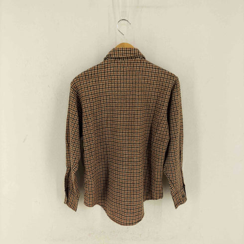 Woolshire 70S 韓国製 チェックネルシャツ メンズ import:M