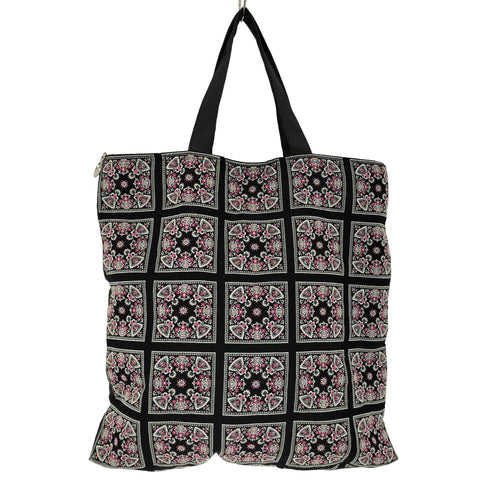 kuge michiko プチポアン 刺繍 ハンドバッグ レディース