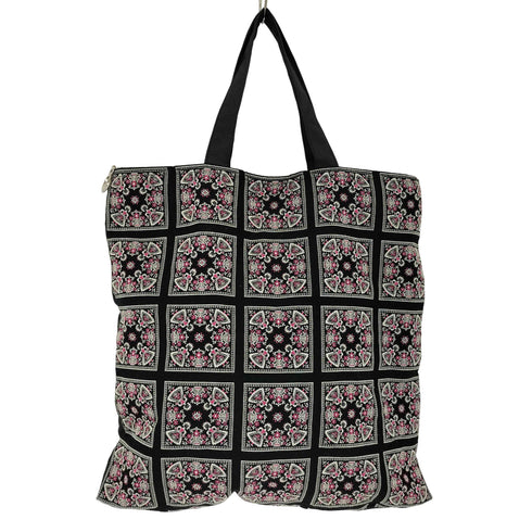 kuge michiko プチポアン 刺繍 ハンドバッグ レディース