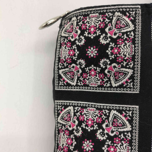 kuge michiko プチポアン 刺繍 ハンドバッグ レディース