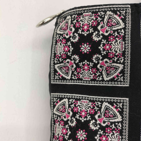 kuge michiko プチポアン 刺繍 ハンドバッグ レディース