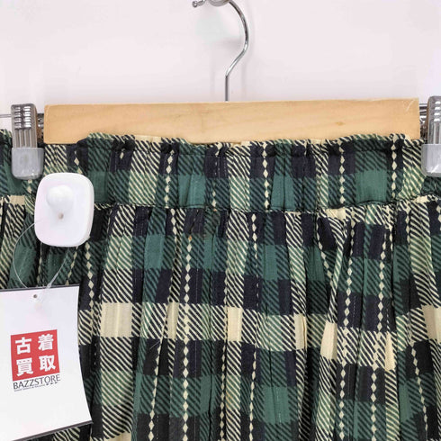 UHURU プリーツチェックスカート レディース JPN:XS