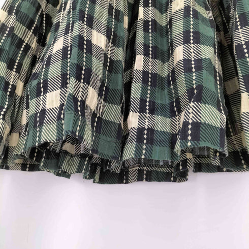 UHURU プリーツチェックスカート レディース JPN:XS