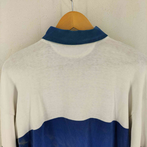 ベネトン BENETTON 80-90s イタリア製 ラガーシャツ メンズ import:XL