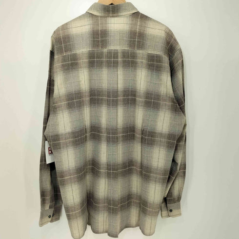 ジョルジオアルマーニ Giorgio Armani イタリア製 オンブレチェック L/S シャツ メンズ JPN:42