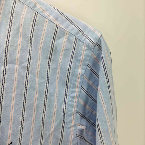 ラルフローレン RALPH LAUREN CLASSIC FIT ポニー 刺繍 ボタンダウン L/S ストライプ シャツ メンズ