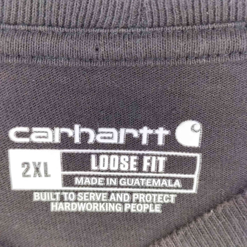 カーハート Carhartt LOOSE FIT 袖プリントロングスリーブTシャツ メンズ 2XL